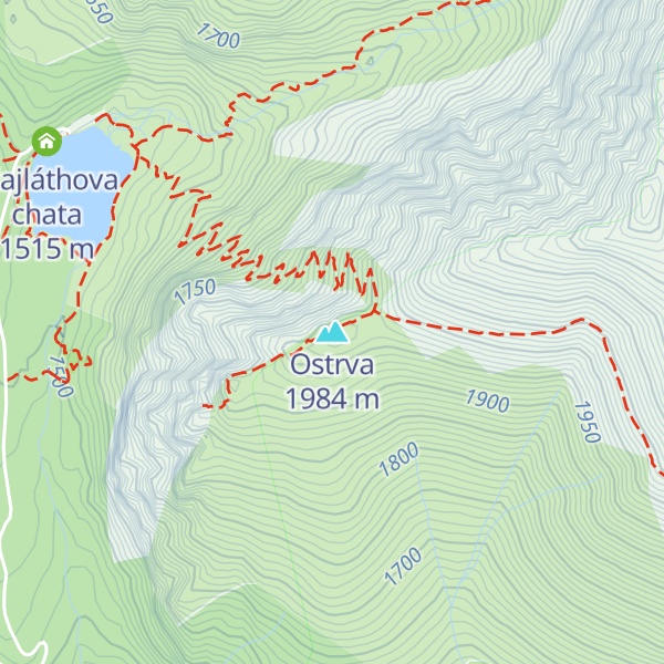 Map of Ostrva