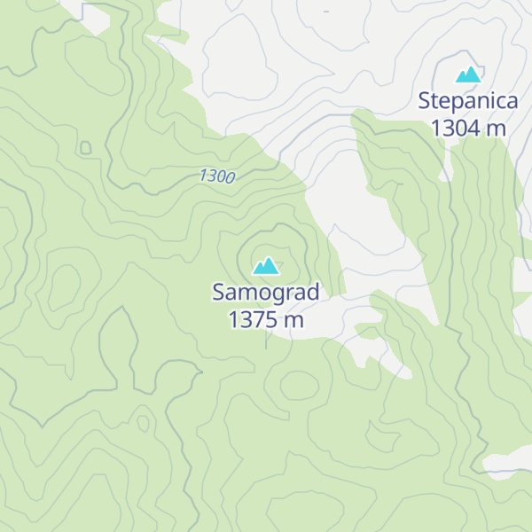 Map of Samograd