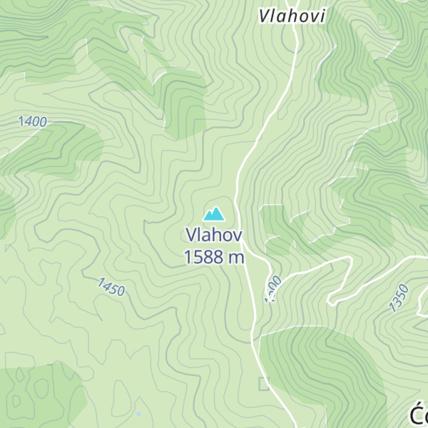 Map of Vlahov