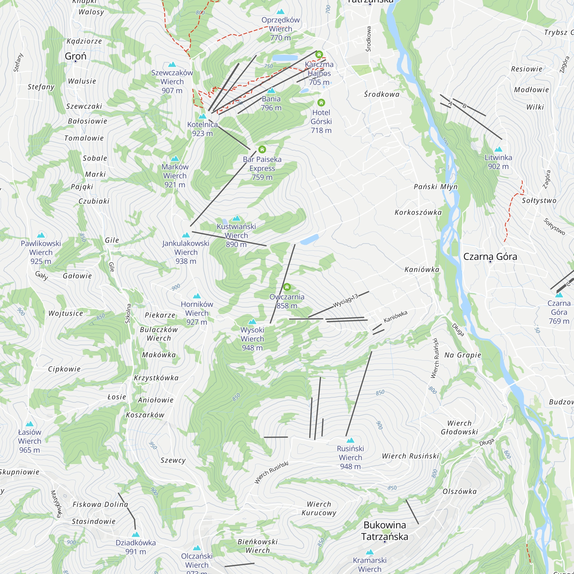 Owczarnia map