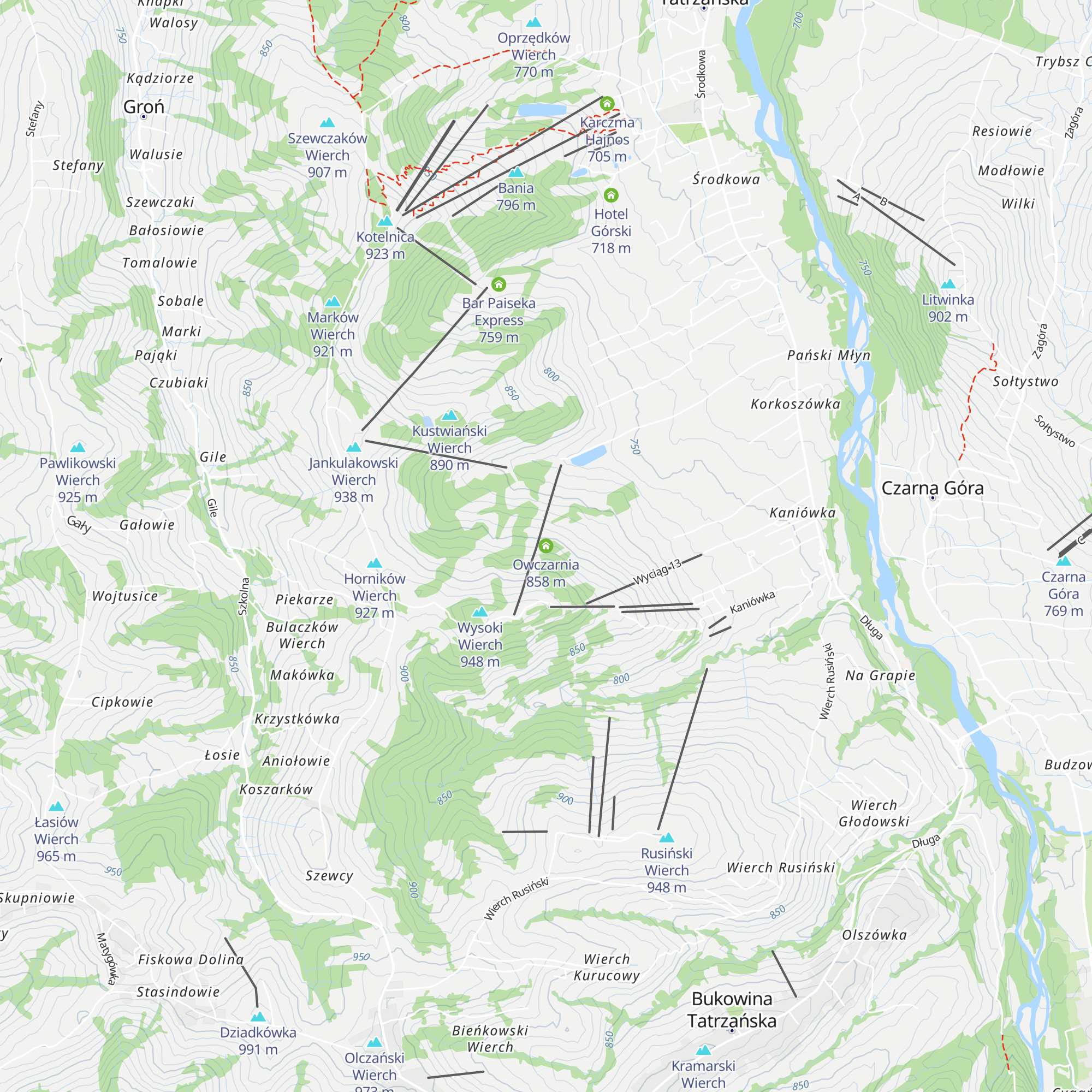 Owczarnia map