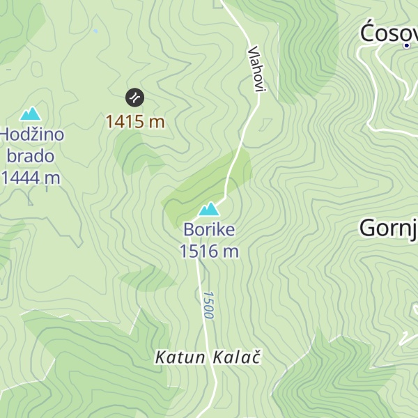 Map of Borike