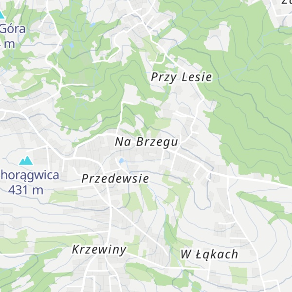 Map of Na Brzegu
