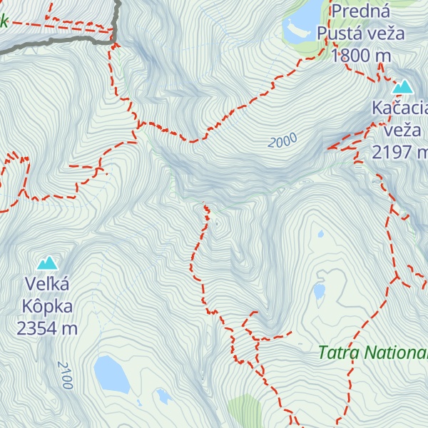 Map of Vysoká