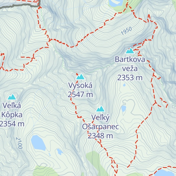 Map of Dračí štít