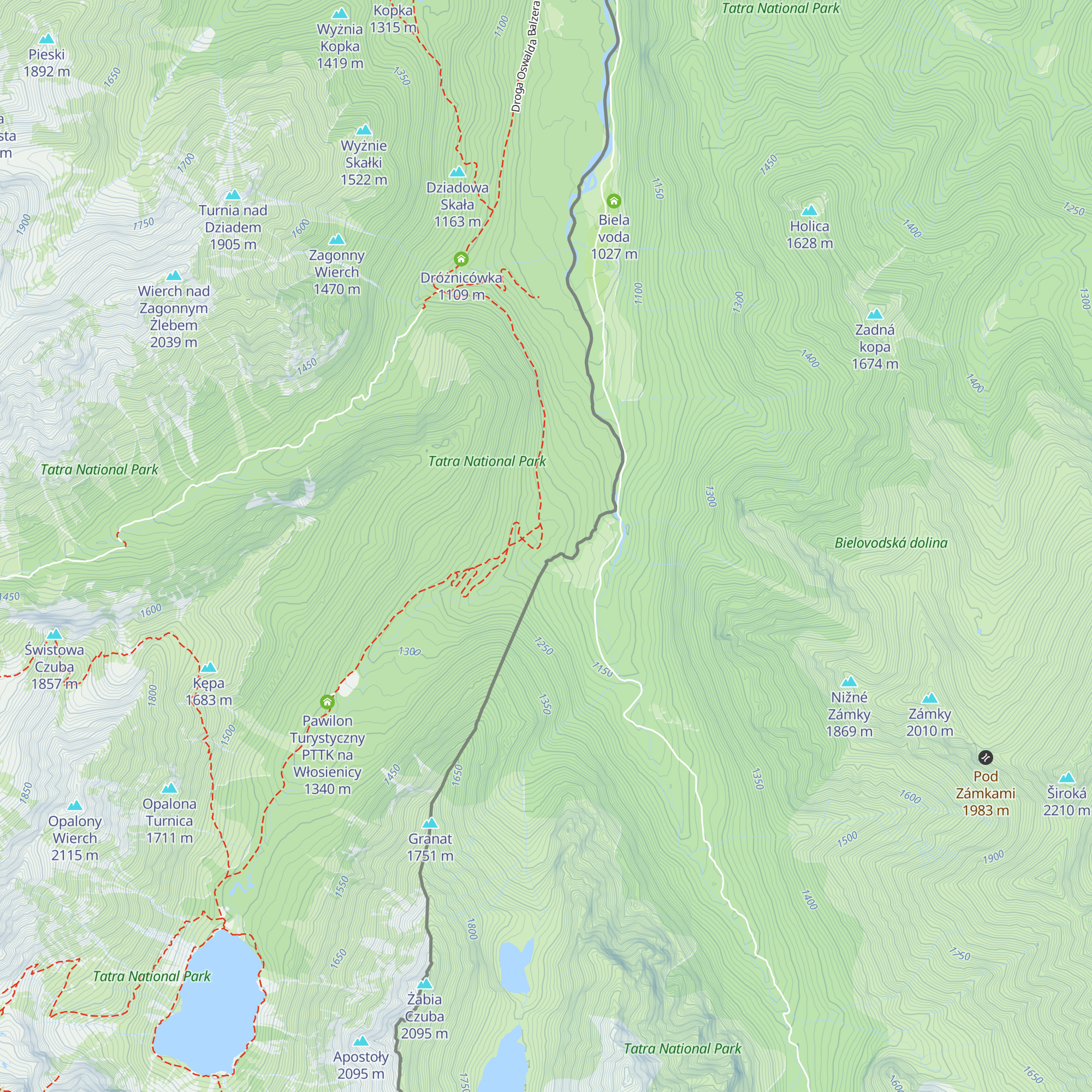 Leśniczówka Wanta map