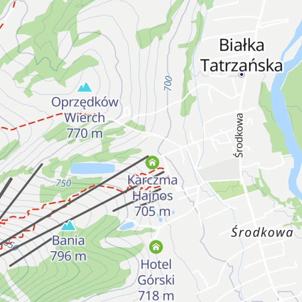 Map of Karczma Kotelnica