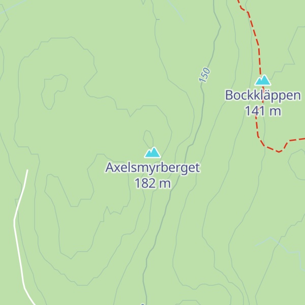 Map of Axelsmyrberget