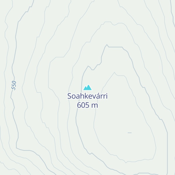 Map of Soahkevárri