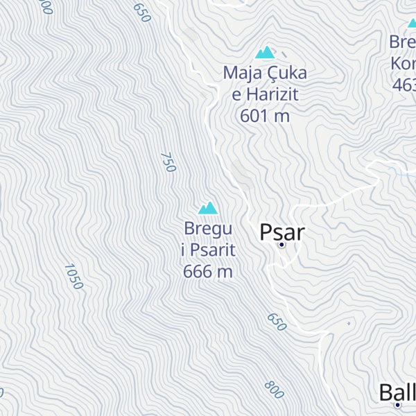 Map of Bregu i Psarit