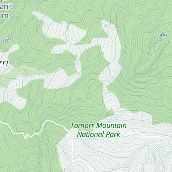 Map of Maja Gjerçit