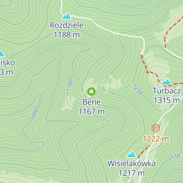 Map of Bene