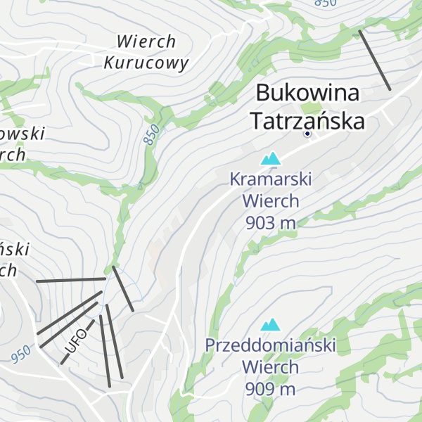 Map of Schronisko Bukowina