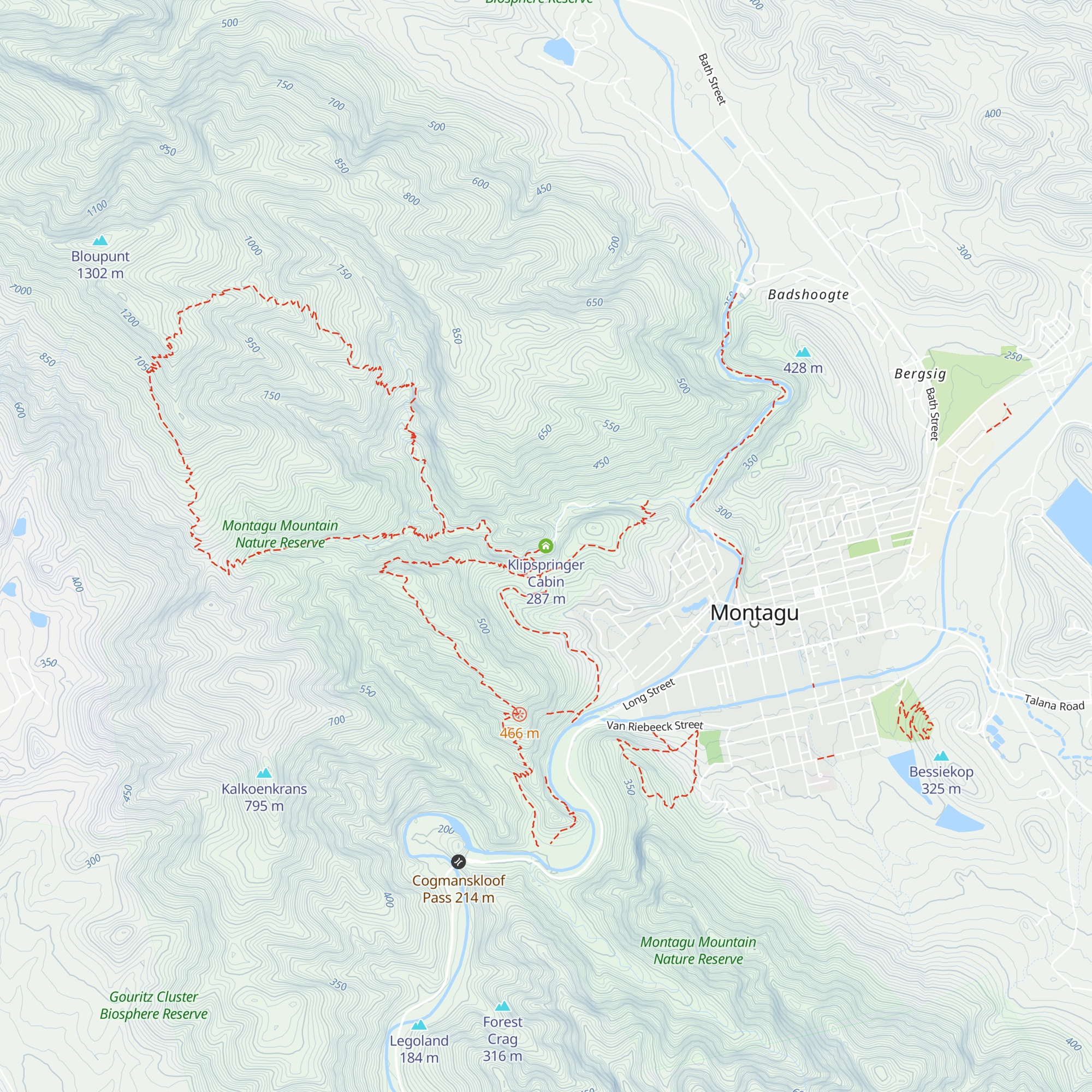 Klipspringer Cabin map