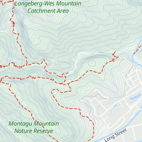Map of Klipspringer Cabin