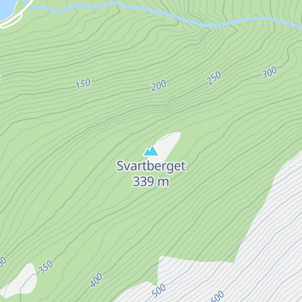 Map of Svartberget