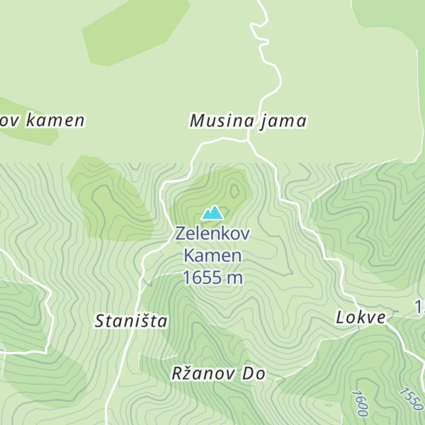 Map of Zelenkov Kamen