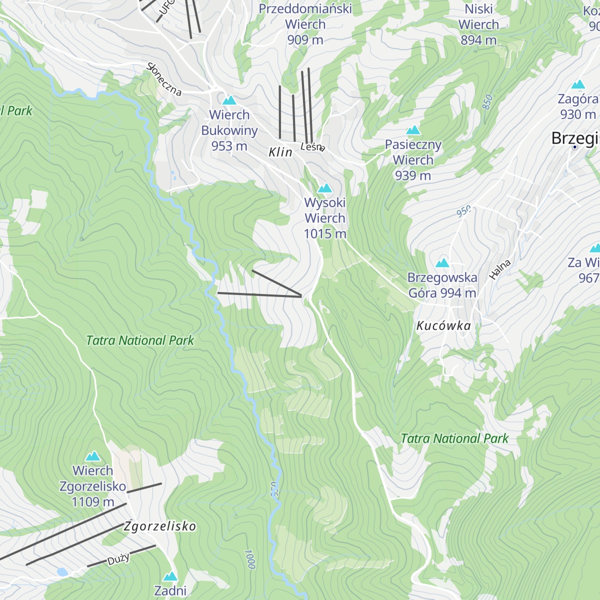 Karczma Widokowa map