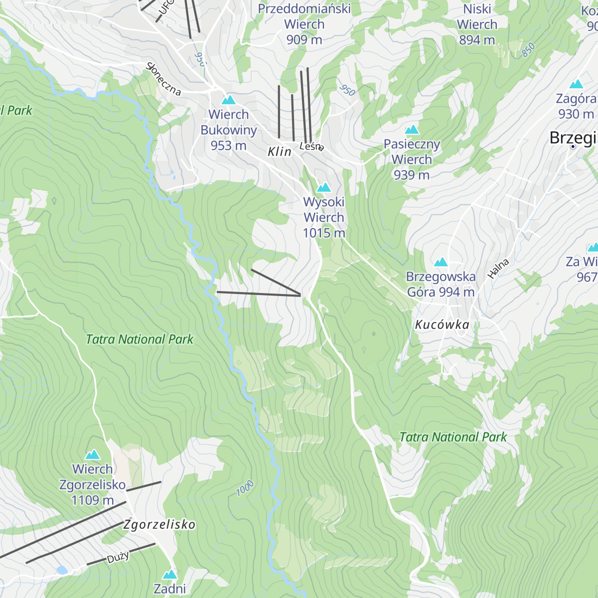 Karczma Widokowa map