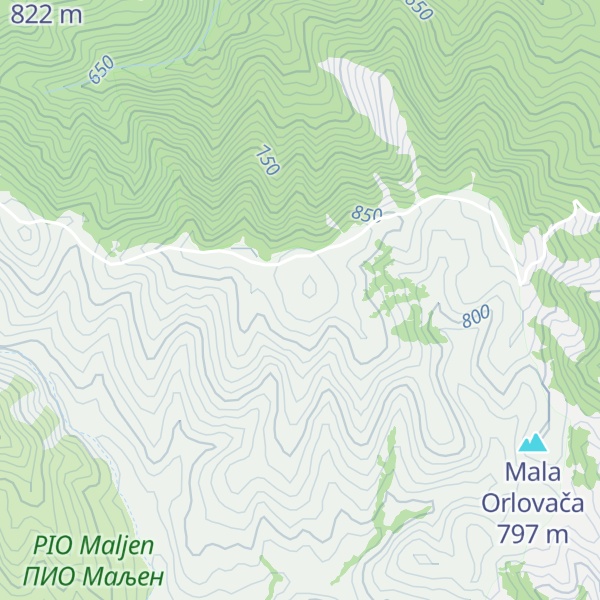 Map of Rior