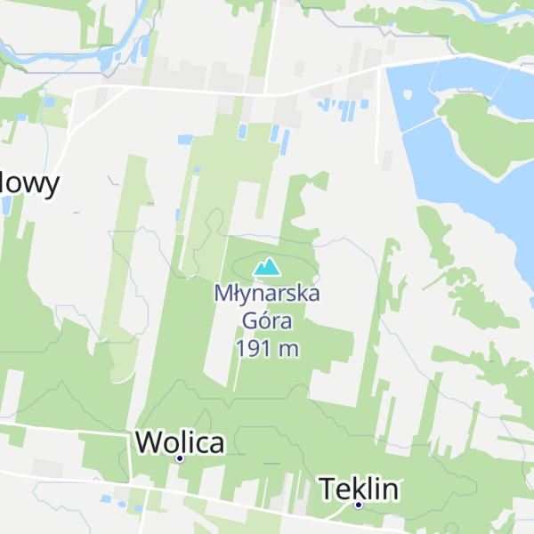 Map of Młynarska Góra