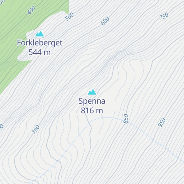Map of Spenna
