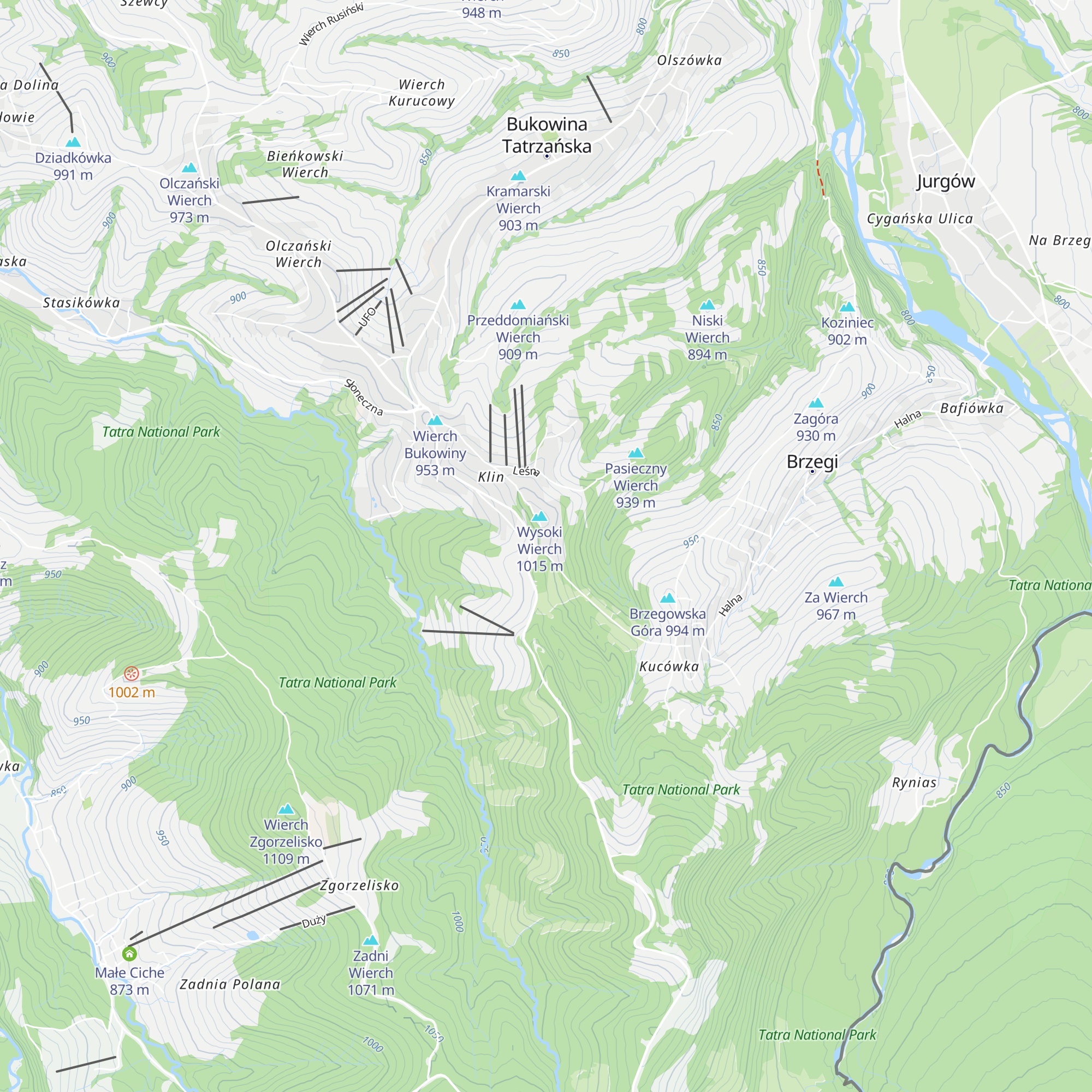 Stasinda map