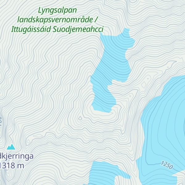 Map of Istind