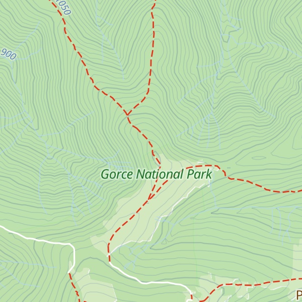 Map of Czoło Turbacza