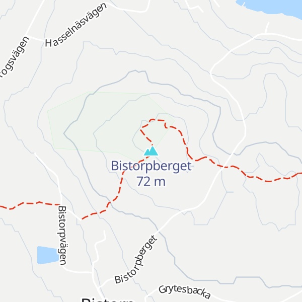 Map of Bistorpberget