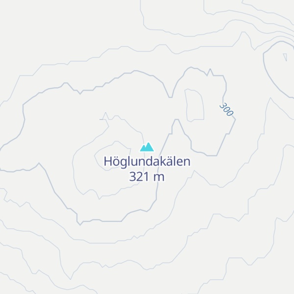 Map of Höglundakälen
