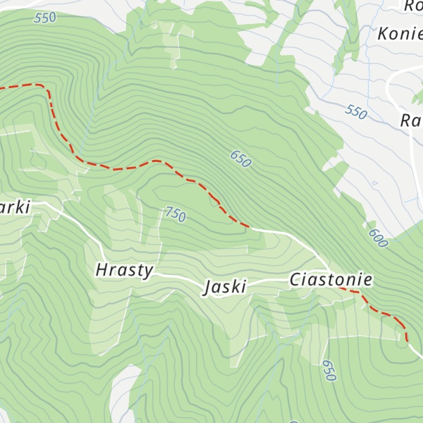 Map of Bacówka na Wierzbanowskiej Górze