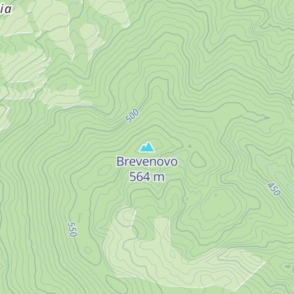 Map of Brevenovo