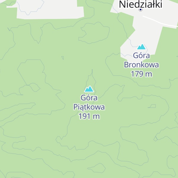 Map of Góra Piątkowa