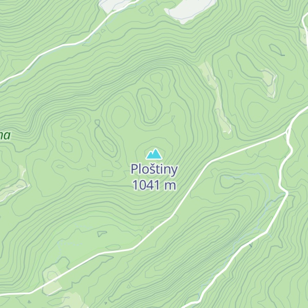 Map of Ploštiny