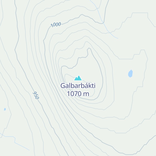 Map of Galbarbákti
