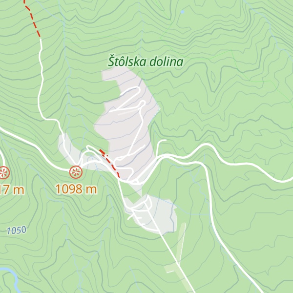 Map of Obytný dom Limba