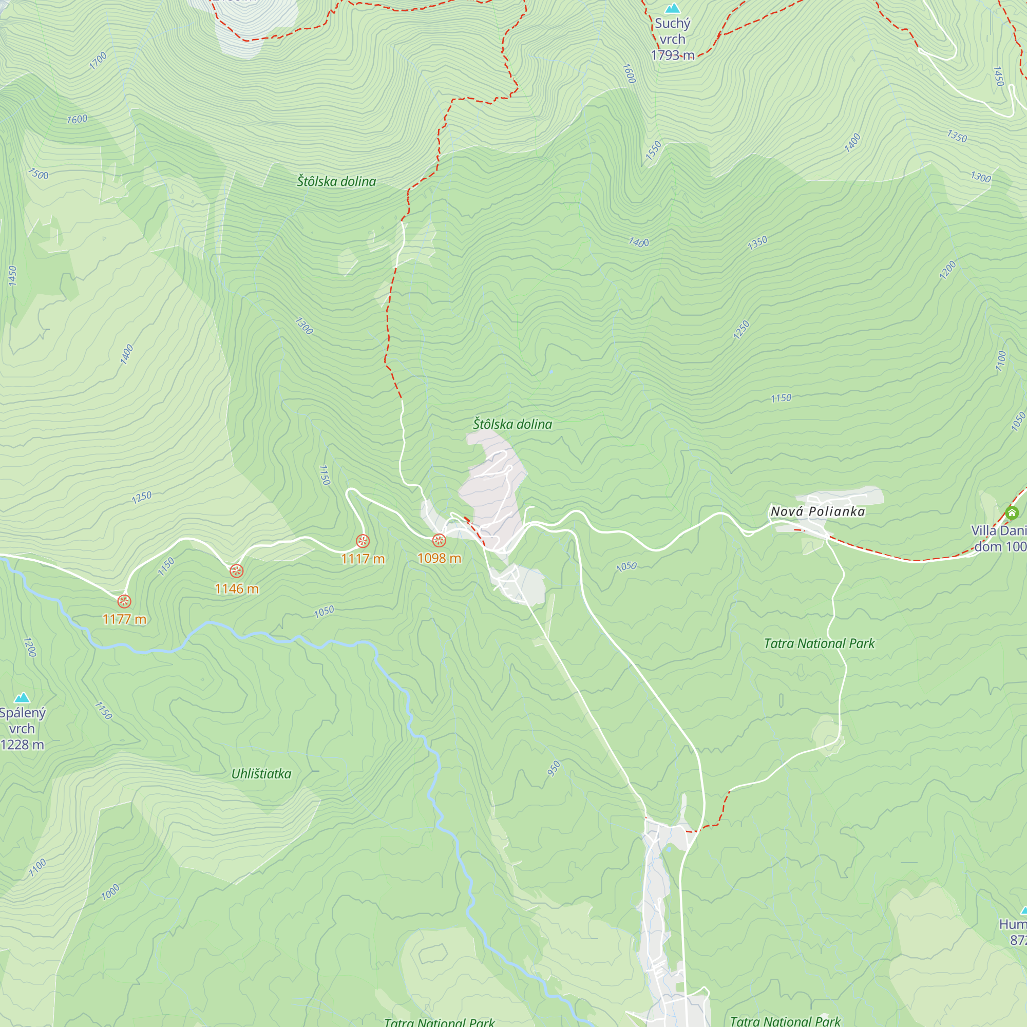 Obytný dom Limba map