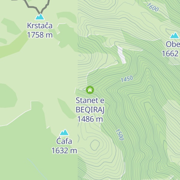 Map of Stanet e BEQIRAJ