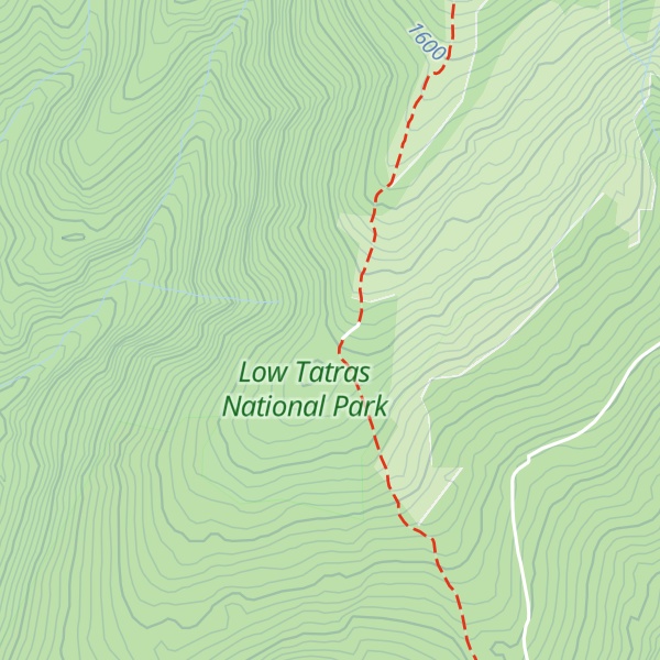 Map of Chata pod Kráľovou Hoľou