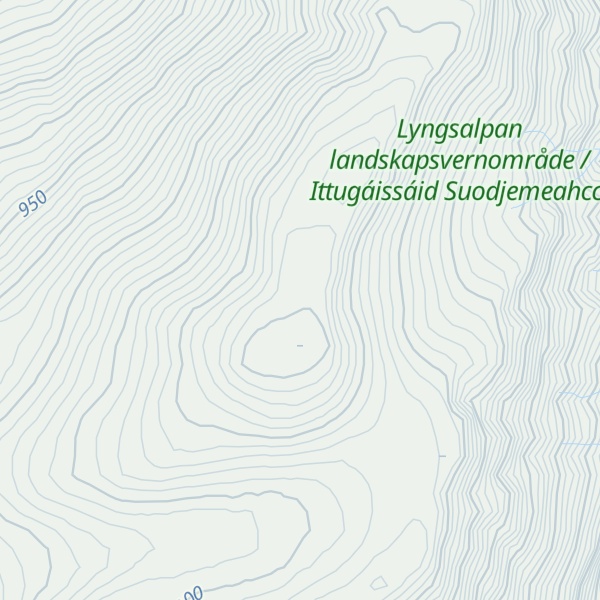 Map of Pollfjellet