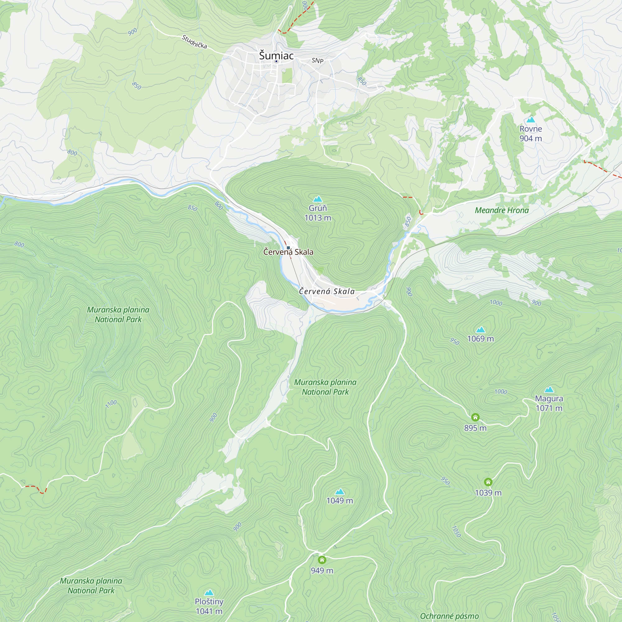 kamenivo TranStav map