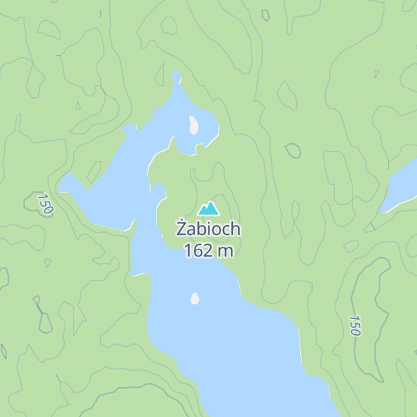 Map of Żabioch