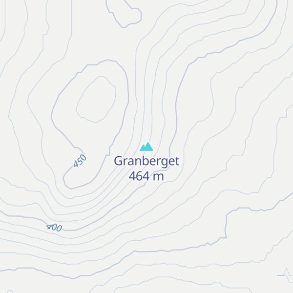 Map of Granberget