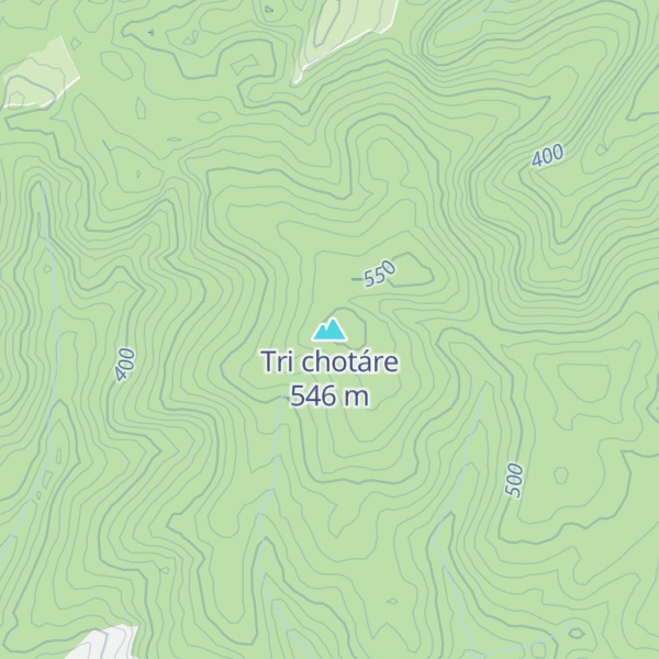Map of Tri chotáre