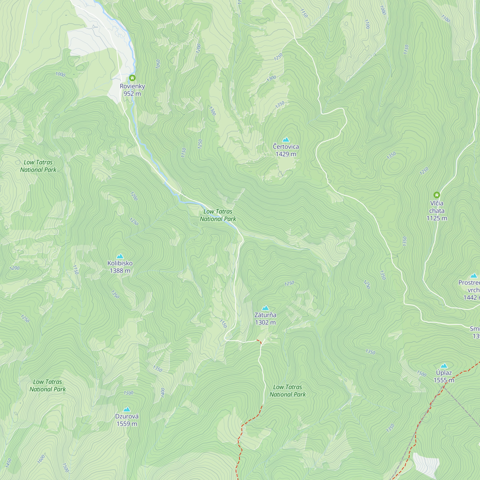 Veľký Brunov map