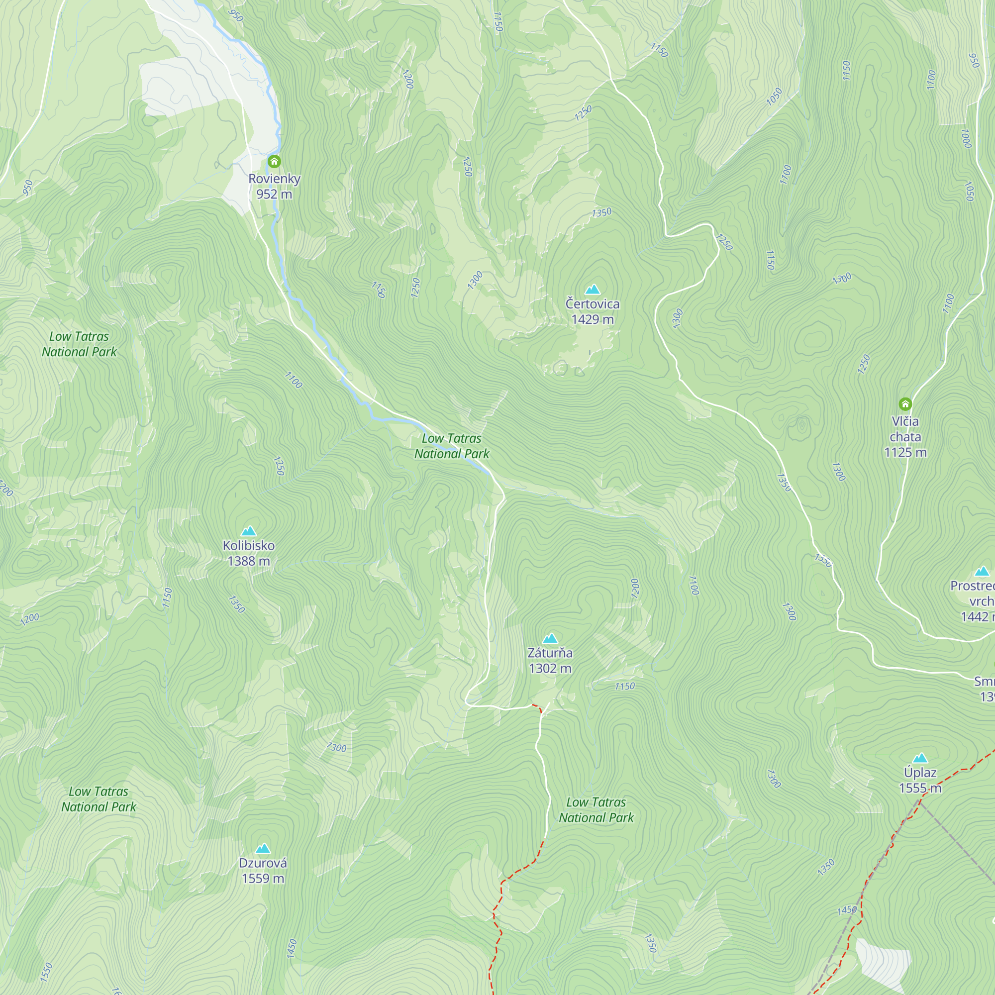 Veľký Brunov map
