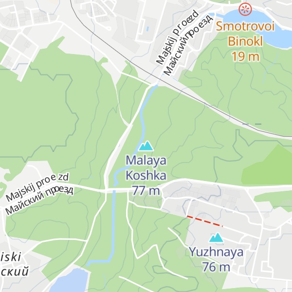 Map of Malaya Koshka