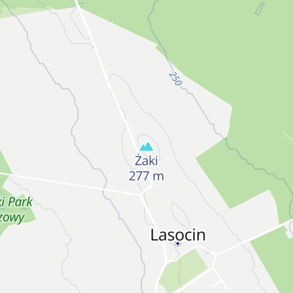 Map of Żaki