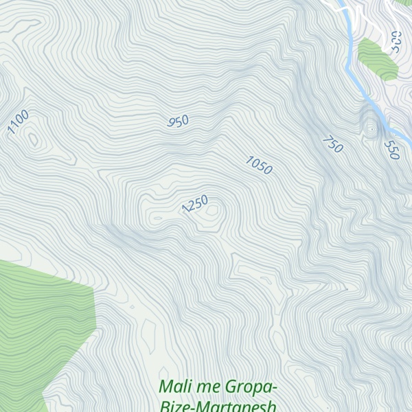 Map of Maja e Mëndresë